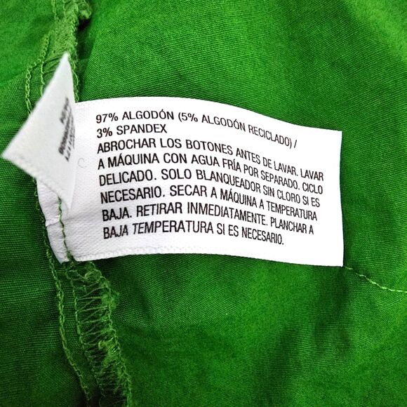 Kate Spade New York Green Ruffle Shirt Dress Medium M  Target Collaboration - Picture 5 of 8